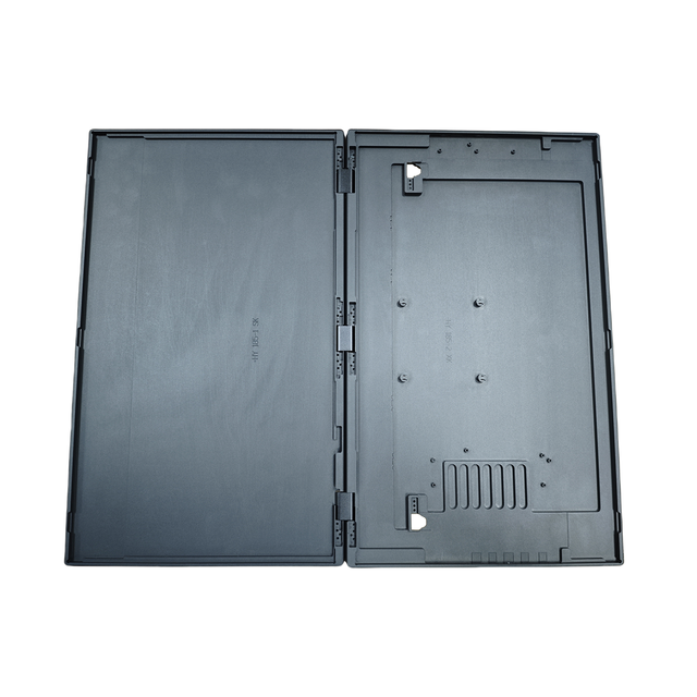 Usinagem CNC de uma tela portátil de monitor portátil de tela dupla de 15,6 polegadas com suporte de liga de alumínio e posições de orifício personalizáveis